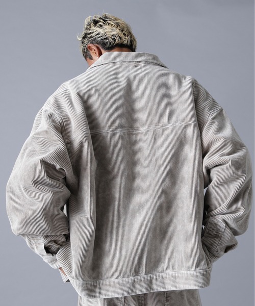 DANKE SCHON(ダンケシェーン)の「DankeSchon/ダンケシェーン/8WELL COURDUROY CHEMICAL COVERALLS(カバーオール・メンズ・ブラック/ベージュ・S/M/L)」の19枚目の写真