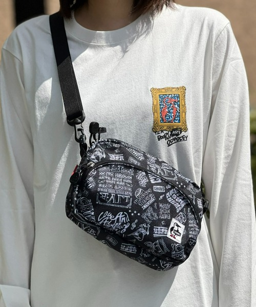 CHUMS（チャムス）の「【CHUMS】Recycle Shoulder Pouch（ショルダーバッグ・レディース・その他2/その他1/ネイビー/ブラック/その他3・FREE）」の4枚目の写真