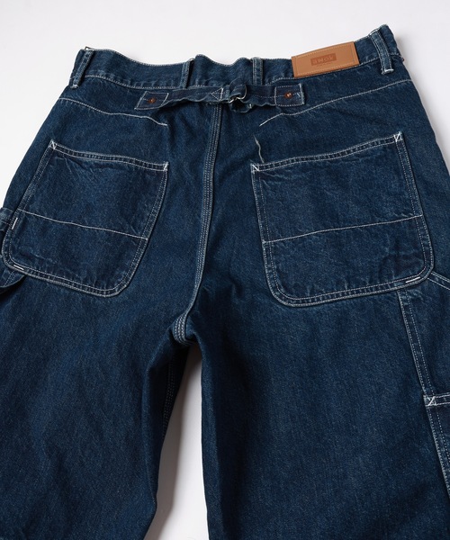 amok（アモク）の「TWO-IN-ONE DENIM PANTS（デニムパンツ・メンズ・ライトインディゴブルー/インディゴブルー・L/M/S）」の19枚目の写真