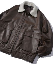 vintage A-2 Wind Armor フライトジャケット 短丈 肉厚 Wind armor leather jacket - Gem