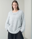 KUUUPY（クーピー）の「Feather Yarn Volume Knit - フェザーヤーンボリュームニット（ニット/セーター・MEDIUM）」