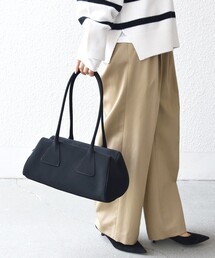 SHIPS | 【WEB限定】ポリエステル スエード 横長 ボストン バッグ(ボストンバッグ)