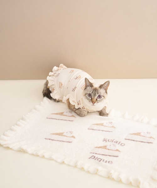 特価 新品 未開封 ジェラートピケ　CATブランケット CATジャガードブランケット｜ジェラートピケの通販｜&mall