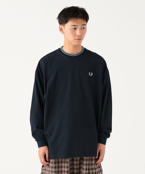 セール】【別注】FRED PERRY / リラックス ティップド ピケ ロング