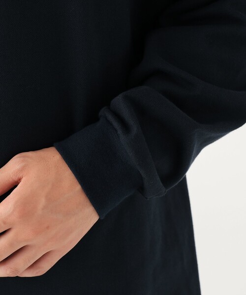 FRED PERRY（フレッドペリー）の「【別注】FRED PERRY / リラックス ティップド ピケ ロングスリーブ Tシャツ（Tシャツ/カットソー・メンズ・ブラック/レッド系その他7/ネイビー・SMALL/MEDIUM/LARGE/X-LARGE）」の20枚目の写真