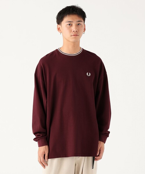 セール】【別注】FRED PERRY / リラックス ティップド ピケ ロング