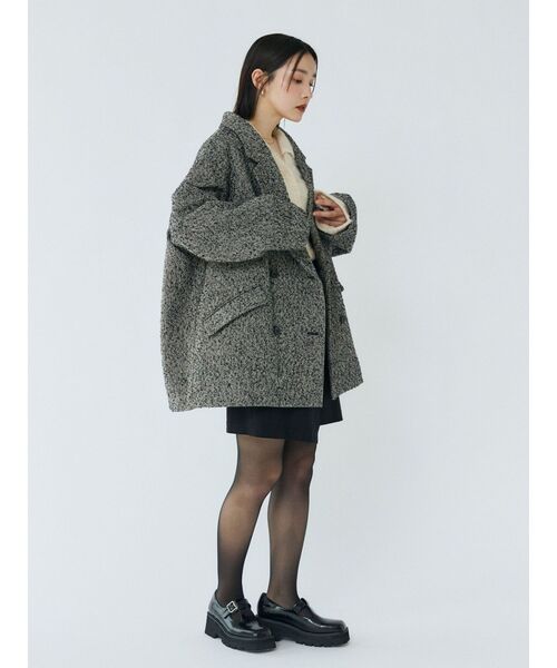 LAGUNAMOON（ラグナムーン）の「ラップディティールスカートショートパンツ（スカート・レディース・ブラック/ブラウン・SMALL/MEDIUM）」の13枚目の写真