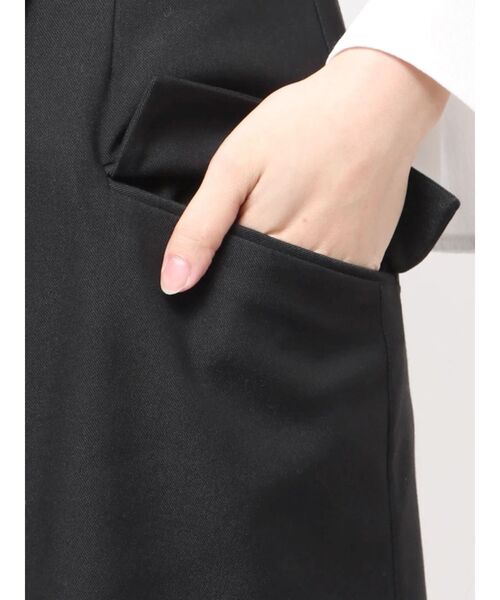 LAGUNAMOON（ラグナムーン）の「ラップディティールスカートショートパンツ（スカート・レディース・ブラック/ブラウン・SMALL/MEDIUM）」の22枚目の写真