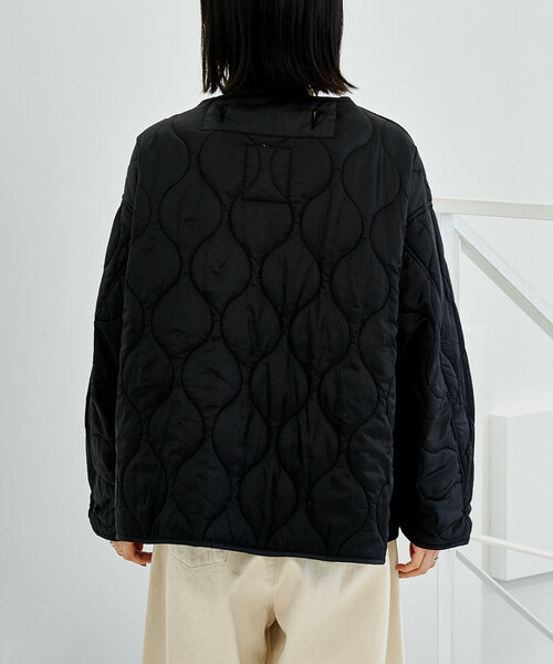 FREAK'S STORE（フリークスストア）の「【セットアイテム】M-65 ショート フェード加工3Way ライナーセット/ショートモッズコート（モッズコート・レディース・オリーブ・ﾌﾘ-）」の3枚目の写真