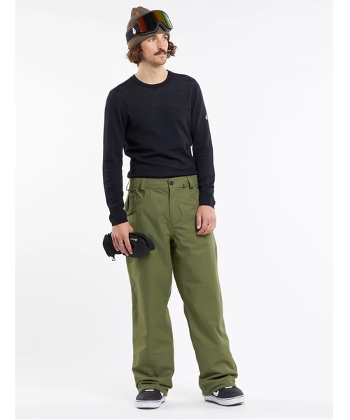 VOLCOM（ボルコム）の「【VOLCOM/ボルコム】 Mens 5-Pocket Pants /スキースノーボードパンツ（その他パンツ・メンズ・ライトベージュ/アーミー・LARGE/MEDIUM/SMALL）」の5枚目の写真