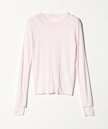 ATON｜エイトンのTシャツ/カットソー（ピンク/桃色系）通販 - ZOZOTOWN