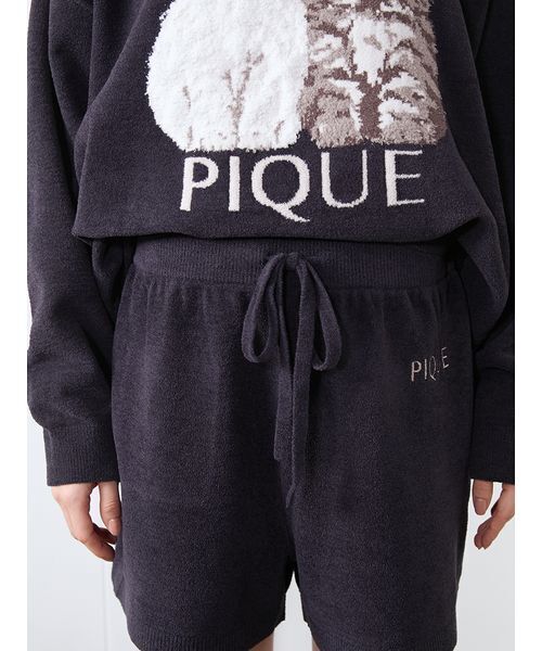 ジェラートピケ✴︎ルームウェア　ショートパンツセットアップ gelato pique（ジェラートピケ） パジャマ ルームウェア リブショート