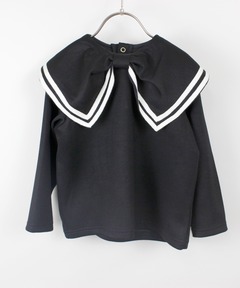 ブランド古着】アップリケVネックニット 蜂ワッペンセーター（ニット