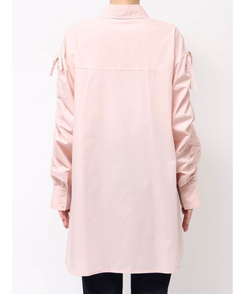 MERCURYDUO(マーキュリーデュオ)の「シャーリングZIPビスチェセットシャツ(シャツ/ブラウス・レディース・オフホワイト/ピンク/イエロー・FREE)」の8枚目の写真