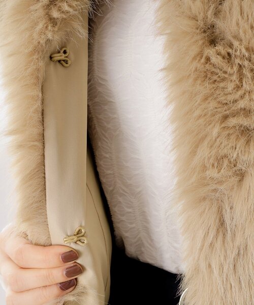 セール】フェイクファーベスト（ベスト）｜THE SHOP TK （ザ ショップ