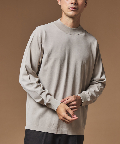 MULTI FUNCTION” モックネックニット（ニット/セーター