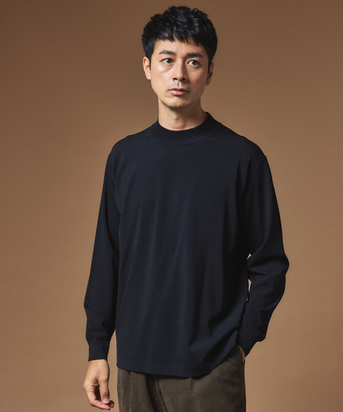 セール】”MULTI FUNCTION” モックネックニット（ニット/セーター