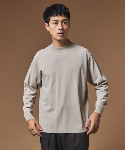 セール】”MULTI FUNCTION” モックネックニット（ニット/セーター