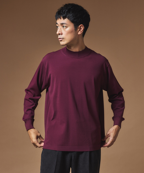 MULTI FUNCTION” モックネックニット（ニット/セーター