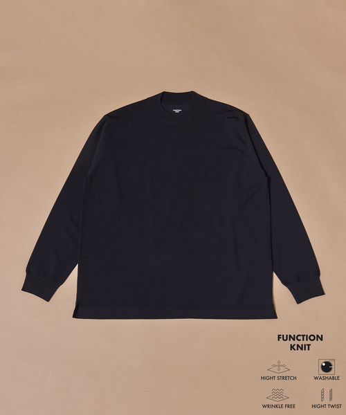 EDIFICE(エディフィス)の「”MULTI FUNCTION” モックネックニット(ニット/セーター・メンズ・ブラック/ボルドー/ベージュ・LARGE/MEDIUM/SMALL)」の20枚目の写真