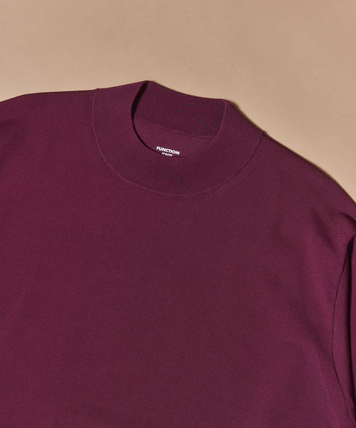 EDIFICE(エディフィス)の「”MULTI FUNCTION” モックネックニット(ニット/セーター・メンズ・ブラック/ボルドー/ベージュ・LARGE/MEDIUM/SMALL)」の17枚目の写真