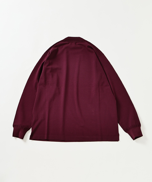 EDIFICE(エディフィス)の「”MULTI FUNCTION” モックネックニット(ニット/セーター・メンズ・ブラック/ボルドー/ベージュ・LARGE/MEDIUM/SMALL)」の10枚目の写真
