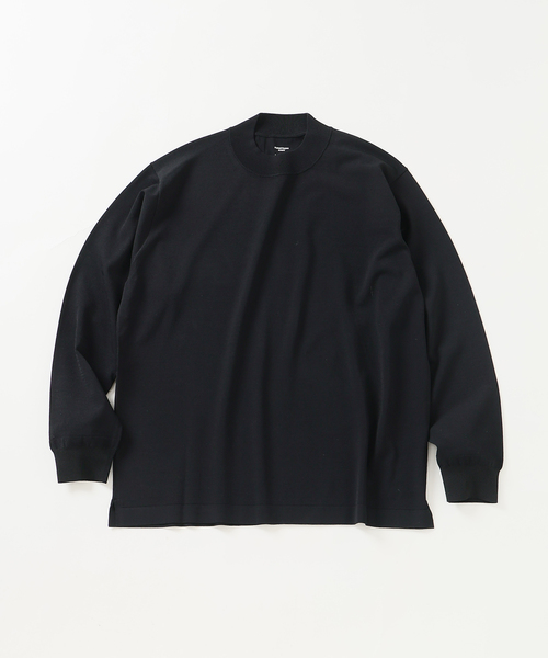 新品❤️CPG モックネックブラック MULTI FUNCTION” モックネックニット（ニット/セーター）｜EDIFICE