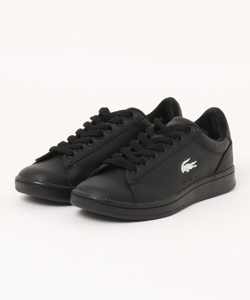 LACOSTE(ラコステ)の「LACOSTE ラコステ CARNABY SET 225 5 SFA 50SFA0056 02H BLK/BLK(スニーカー・レディース・ブラック・40/39/38/37/36/35)」の1枚目の写真
