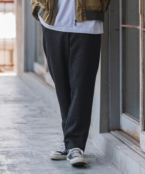 CAMBIO(カンビオ)の「mp14153- ウール混メランジテーパードパンツ(25151CMY)(その他パンツ・メンズ・ワイン/ブラック/ネイビー・S/M/L)」の5枚目の写真