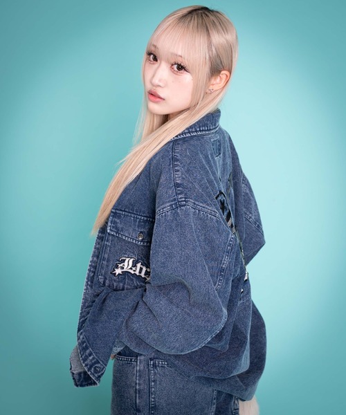 LTR DEPTH（レイターデプス）の「LTR DEPTH/グラフィックデニムロングスリーブシャツ（シャツ/ブラウス・メンズ・コバルトブルー/ブラック系3・MEDIUM/LARGE）」の18枚目の写真