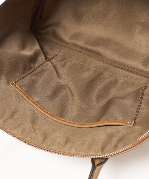 ＆MyuQ（アンドミューク）の「＜＆MyuQ＞THALLO ZIP トートバッグ（トートバッグ・レディース・ベージュ/ブラック・FREE）」の15枚目の写真