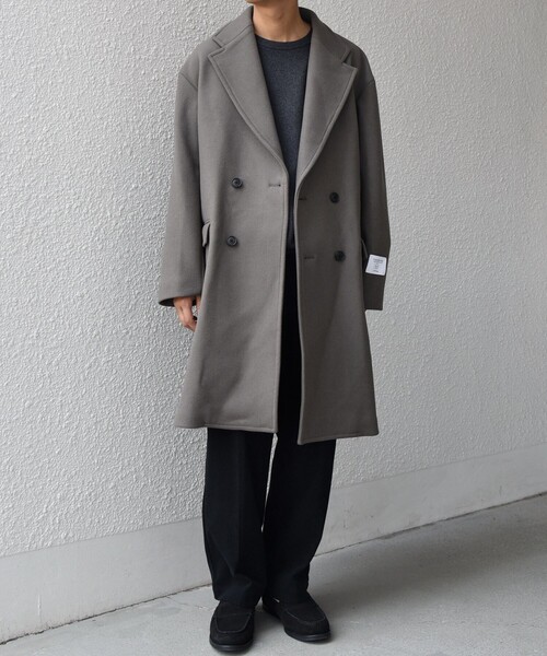 SHIPS any（シップス エニィ）の「PURE WOOL MELTON ダブル チェスター
