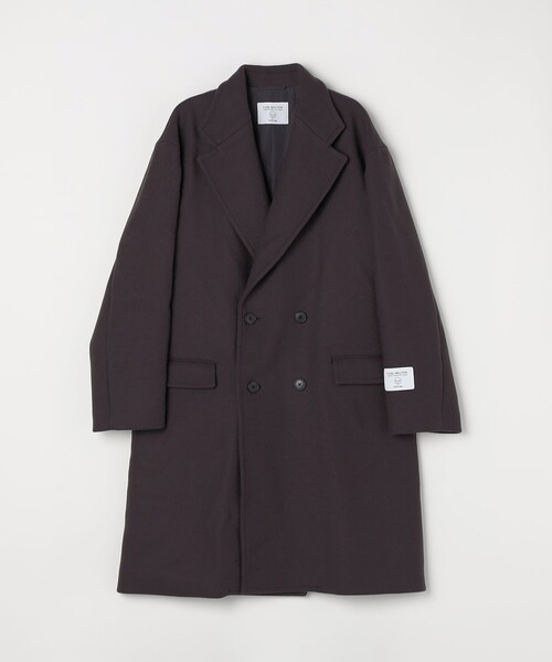 SHIPS any: PURE WOOL MELTON ダブル チェスターコート 25AW