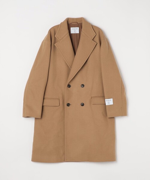 SHIPS any: PURE WOOL MELTON ダブル チェスターコート 25AW