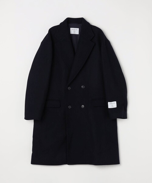 SHIPS any: PURE WOOL MELTON ダブル チェスターコート 25AW