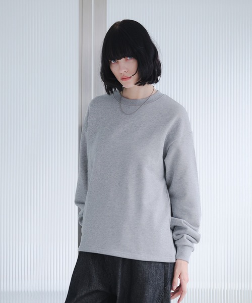 selle glant(セレグランテ)の「HEAVYWEIGHT PULLOVER SWEATSHIRT/ヘビーウェイトプルオーバースウェット(スウェット・メンズ・ブラック/ブラック系/杢グレー・SMALL/MEDIUM/LARGE)」の18枚目の写真