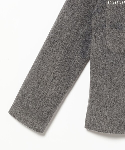 B:MING by BEAMS（ビーミングバイビームス）の「ステッチ CPO ブルゾン（ブルゾン・レディース・ライトグレー/ブラウン系その他4・SMALL/MEDIUM）」の7枚目の写真