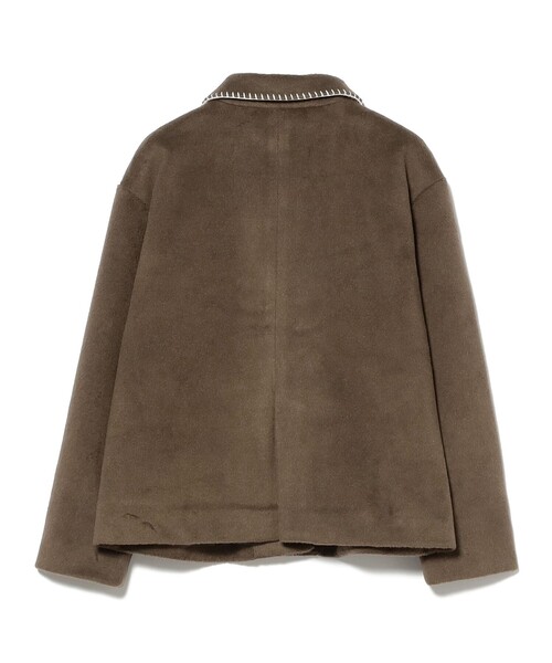 B:MING by BEAMS（ビーミングバイビームス）の「ステッチ CPO ブルゾン（ブルゾン・レディース・ライトグレー/ブラウン系その他4・SMALL/MEDIUM）」の13枚目の写真