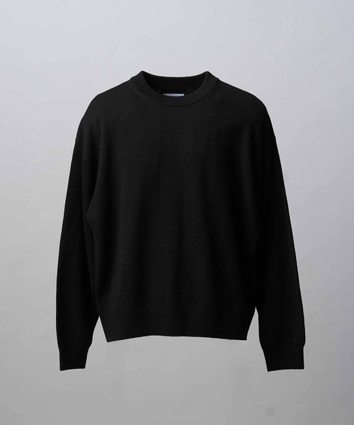 トップス merino wool sweater size S UNISEX》Cashfeel Extra Fine Merino Wool Prime-Over Crew Neck Knit