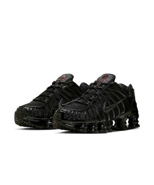 NIKE(ナイキ)の「NIKE Shox TL(ナイキ ショックス TL)(スニーカー・メンズ・ブラック系・25cm/25.5cm/26cm/26.5cm/27cm/27.5cm/28cm/28.5cm/29cm/24cm/24.5cm)」の1枚目の写真