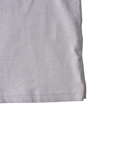 GLAZOS（グラソス）の「フロッキーカレッジロゴプリント長袖Tシャツ（Tシャツ/カットソー・キッズ・ホワイト/ネイビー/ブラック/ライトグレー・170cm/160cm/180cm/150cm）」の12枚目の写真