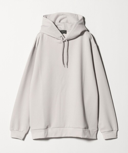 green label relaxing（グリーンレーベルリラクシング）の「ツイル パフ フーディ パーカー（パーカー・メンズ・ライトグレー/ネイビー/ダークグレー/パープル・L/XL/S/M）」の7枚目の写真