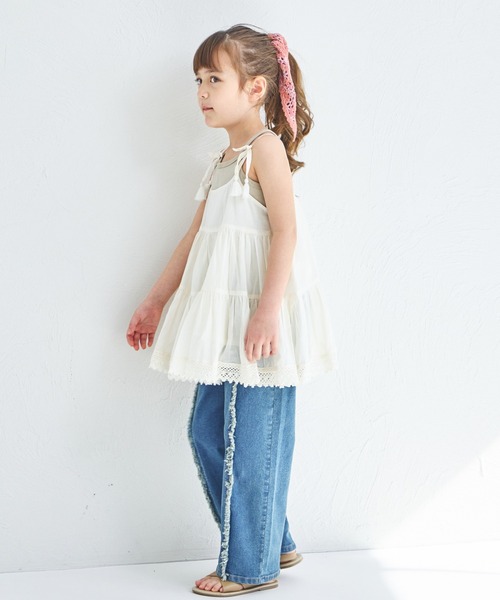 pairmanon（ペアマノン）の「インド コットンボイル フレアチュニック（チュニック・キッズ・ブラック/テラコッタ/アイボリー・90/100/110/120/150/140/130）」の11枚目の写真