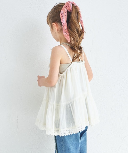 pairmanon（ペアマノン）の「インド コットンボイル フレアチュニック（チュニック・キッズ・ブラック/テラコッタ/アイボリー・90/100/110/120/150/140/130）」の12枚目の写真