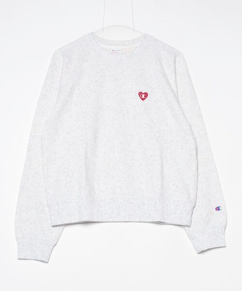 Champion(チャンピオン)の「チャンピオン LS RAGLAN SWEATSHIRT_(スウェット・レディース・ライトグレー・M/L)」の1枚目の写真
