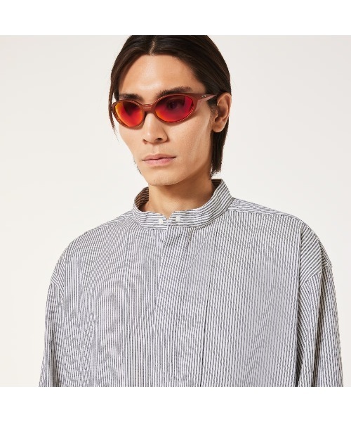 OAKLEY(オークリー)の「OAKLEY Fgl Fuel LS Shirts 5.7(オークリー FGL フューエル ロングスリーブ シャツ 5.7)(シャツ/ブラウス・メンズ・ブラウン系/ホワイト系・SMALL/MEDIUM/LARGE)」の5枚目の写真