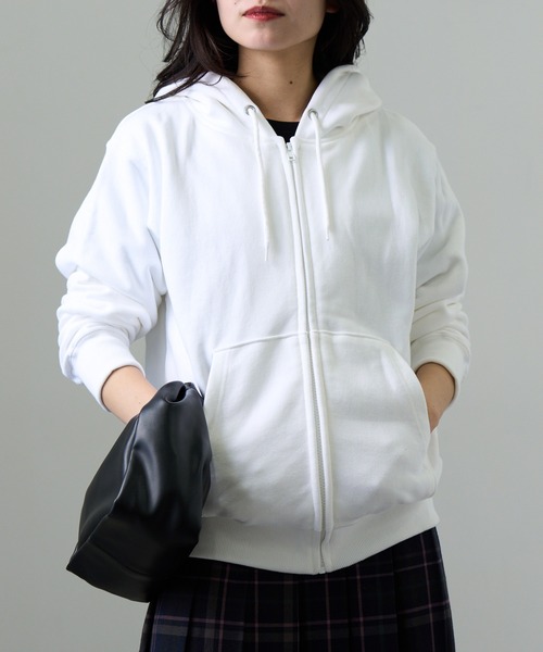 フォクシーニューヨーク ダブルジップ パーカー 白 ホワイト F フォクシーニューヨーク ダブルジップ パーカー 白 ホワイト F