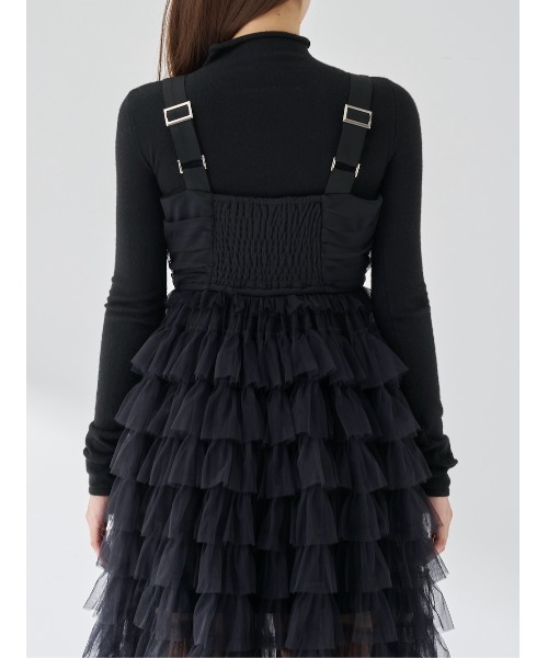 ダーリッチ ベロアリボンチュールワンピース ベロアリボンチュールワンピース（ワンピース）｜Darich（ダーリッチ