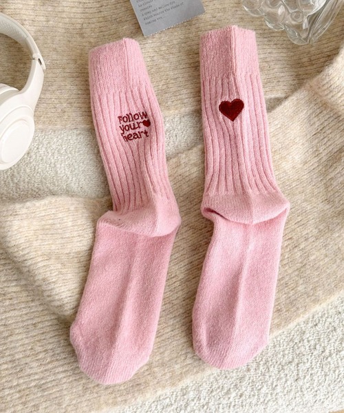 バック刺繍ソックス（ソックス/靴下）｜Vipoa（ヴィポア）の