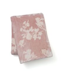 Francfranc(フランフラン)のWARMY フラワー ブランケット(毛布) シングル ピンク(ブランケット)
